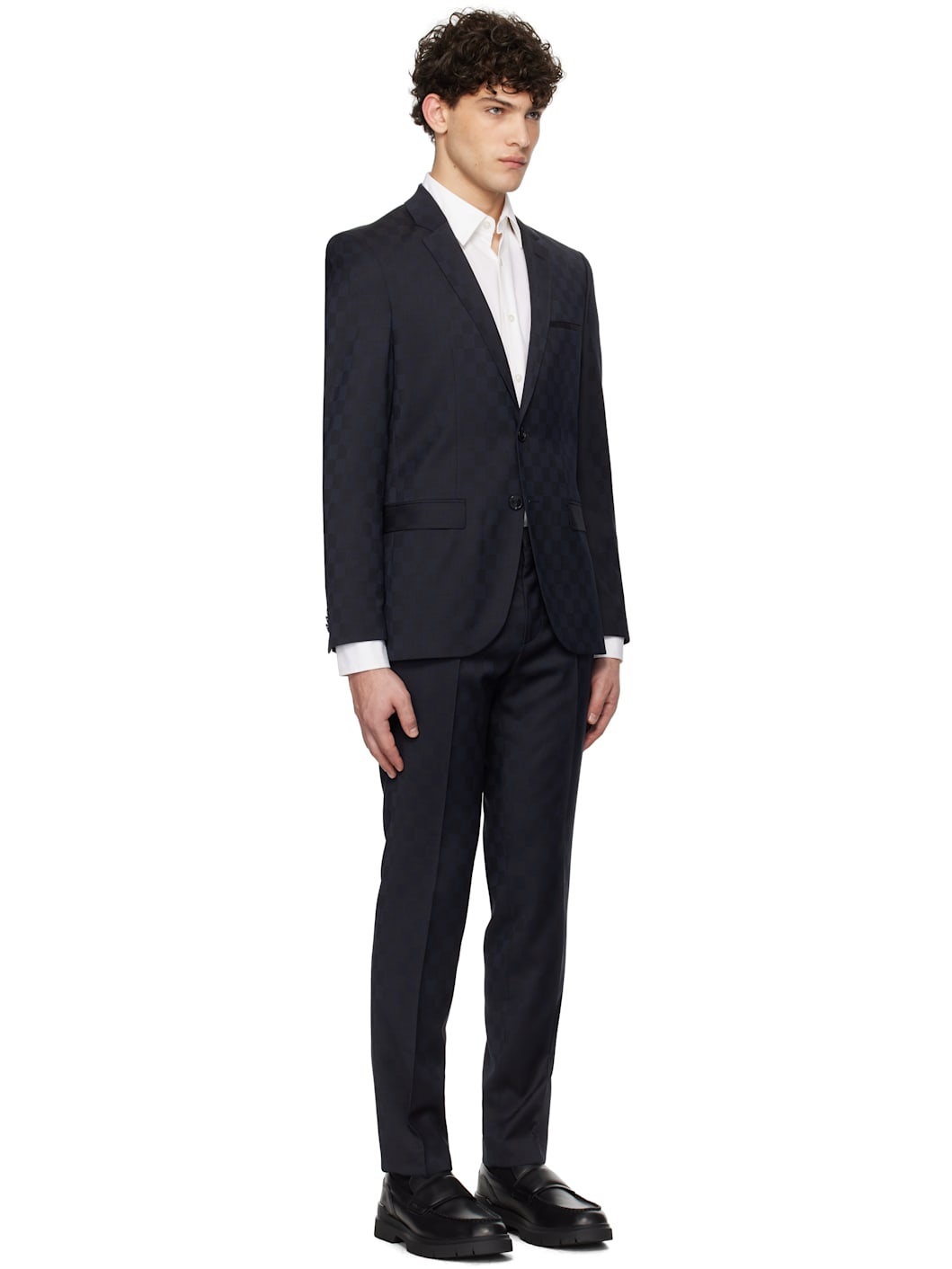 Navy Extra Slim Fit Suit - 2