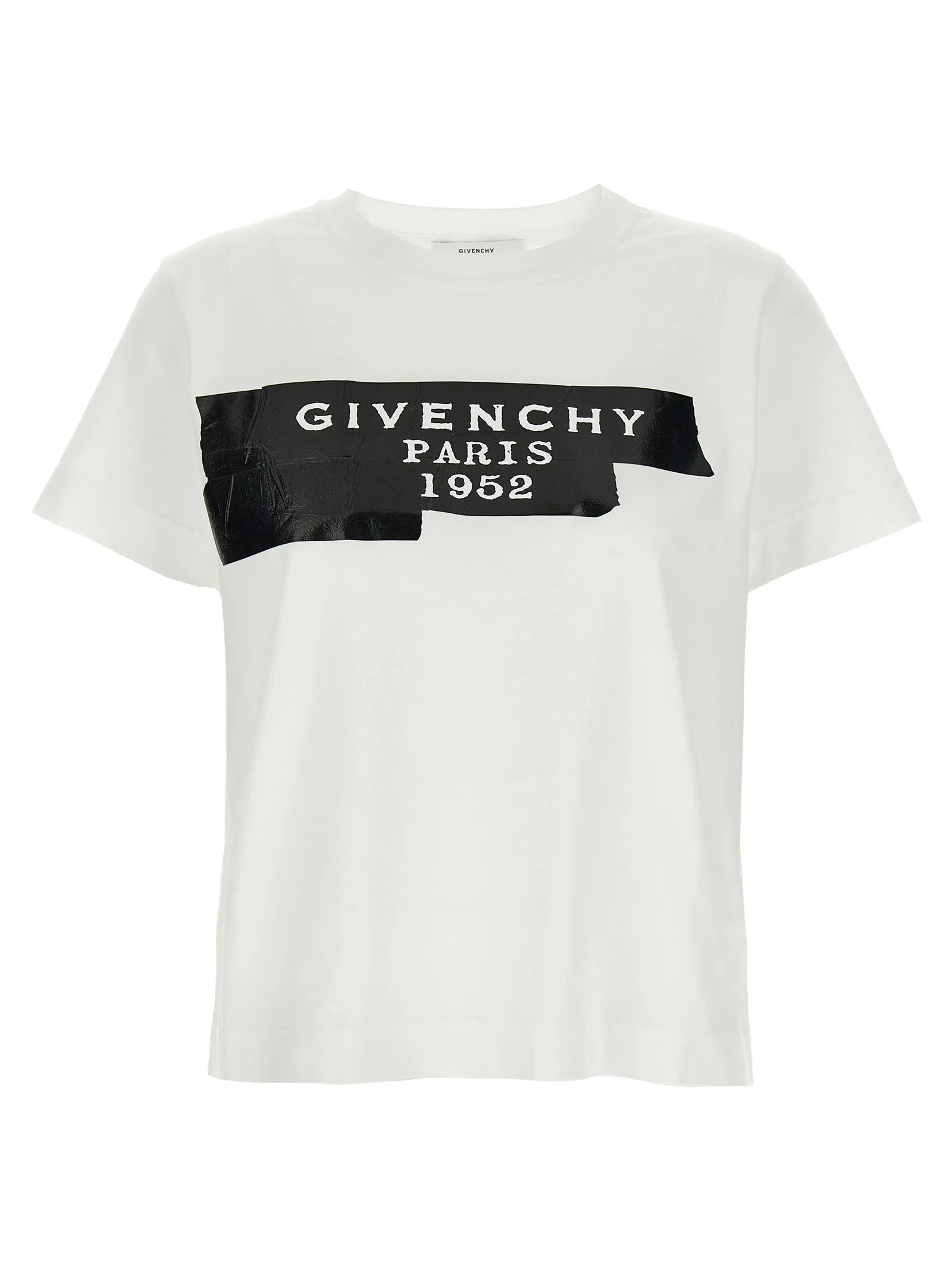 Givenchy Tape T-Shirt White/Black - 1