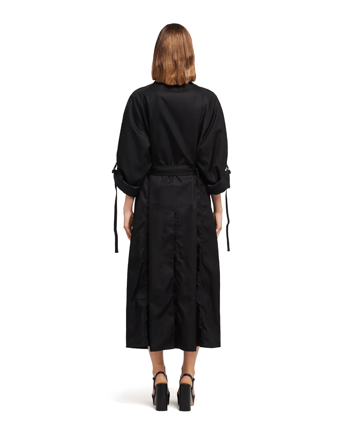 Nylon gabardine raincoat - 4