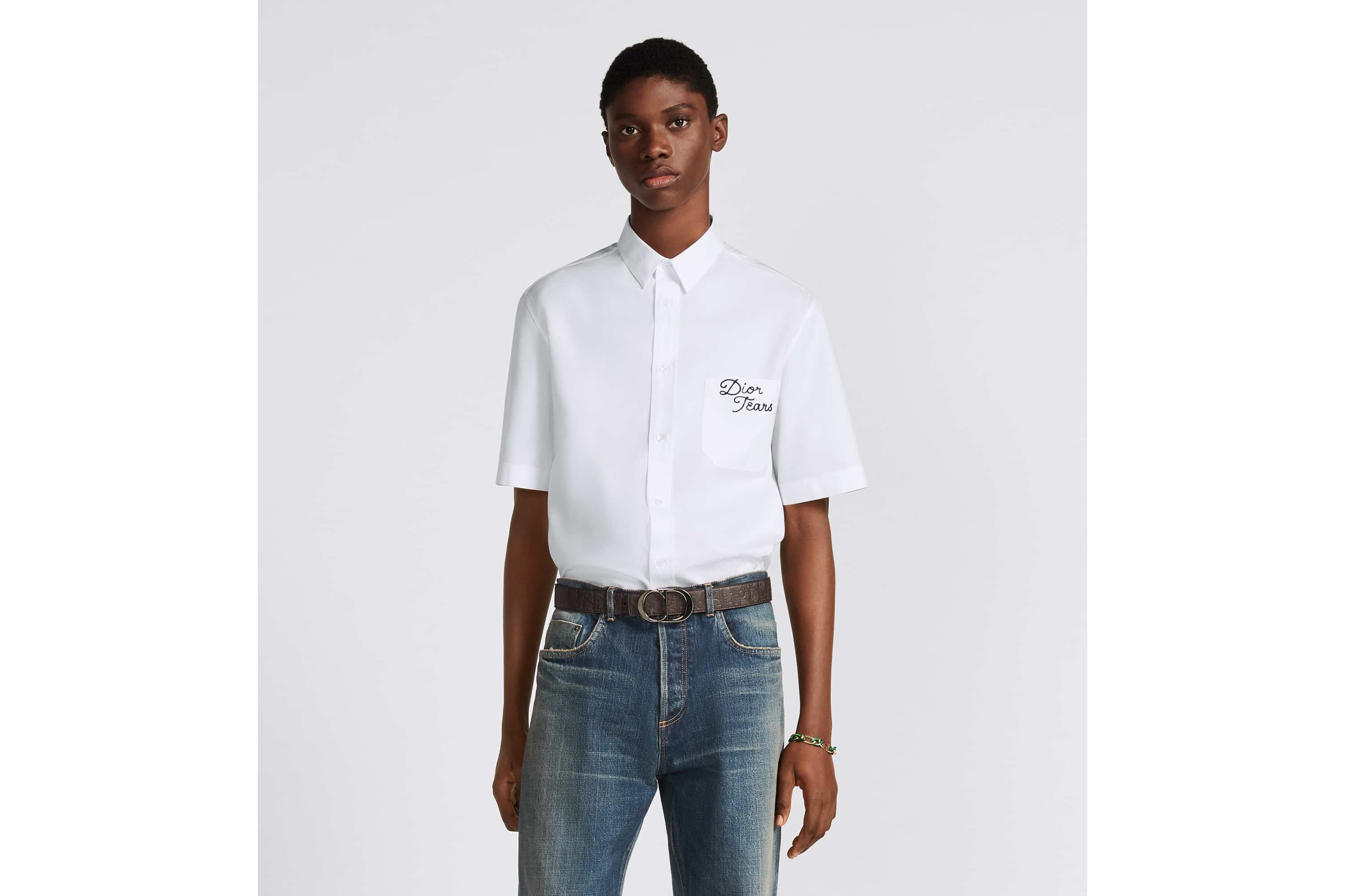 【Dior】ディオール DIOR TEARS コットン 半袖シャツ Dior DIOR TEARS Short-Sleeved Shirt | REVERSIBLE