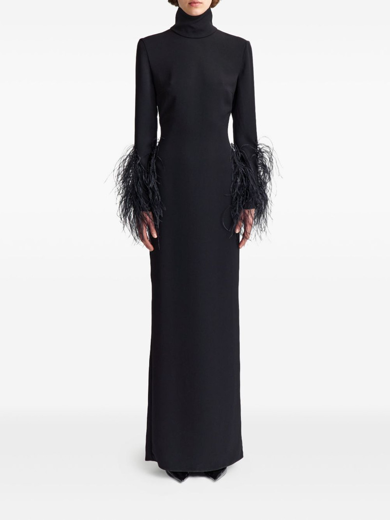 16ARLINGTON Arios feather dress outlook