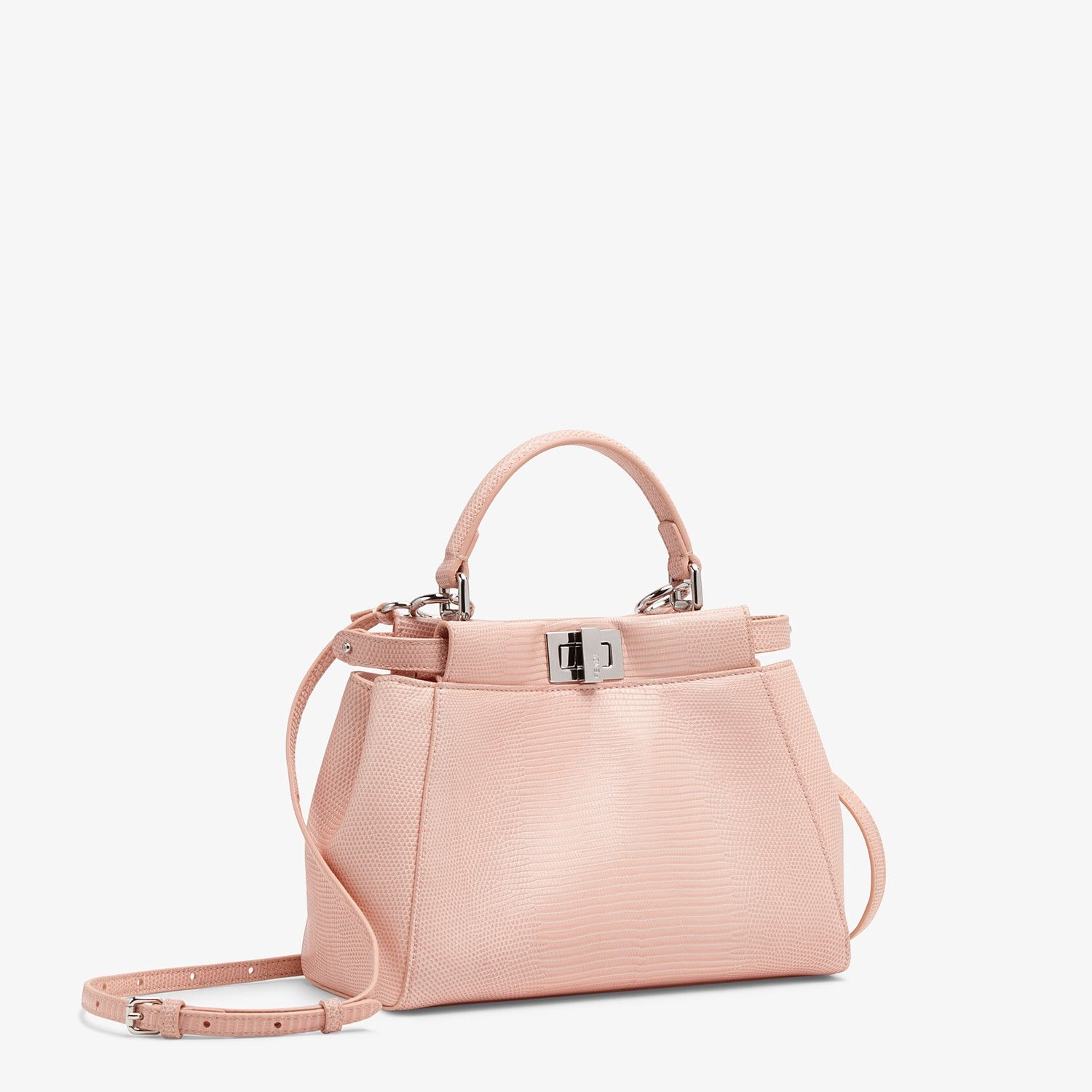 Pink lizard skin bag - 2