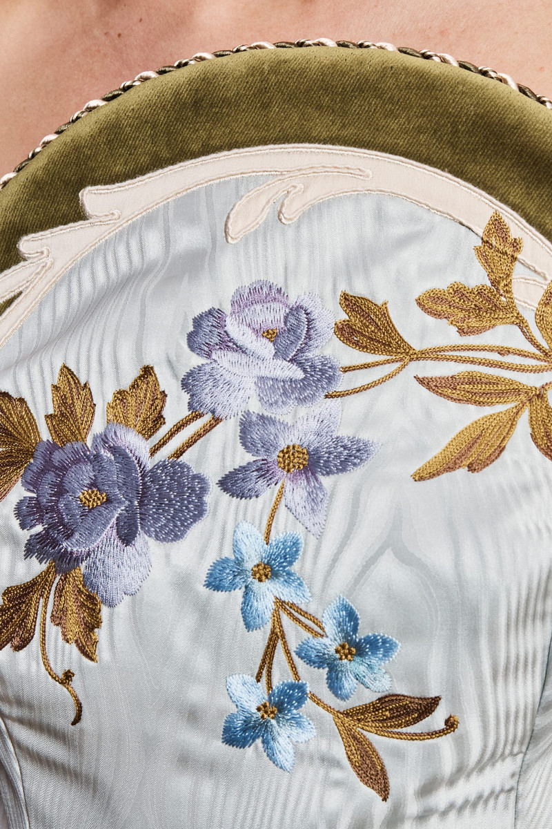 Odessa Embroidered Midi Dress 5