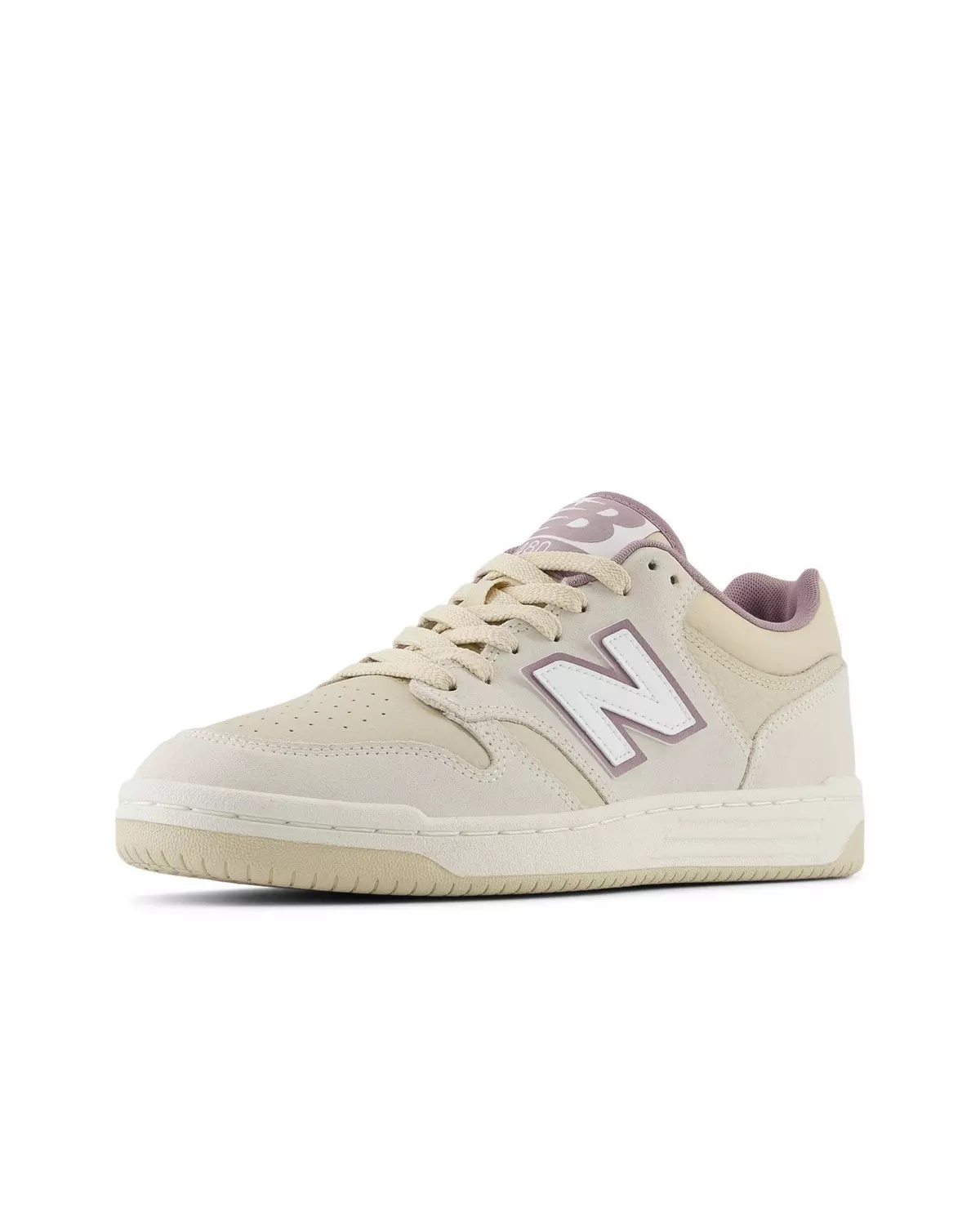 480 "Cream/Violet" Unisex Shoe - 6