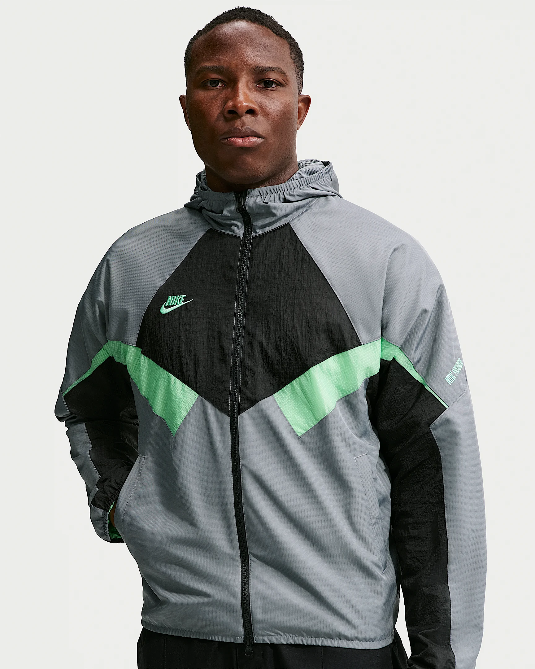 Nike Premier Repel Men's Soccer Hooded Woven Track Jacket - 1