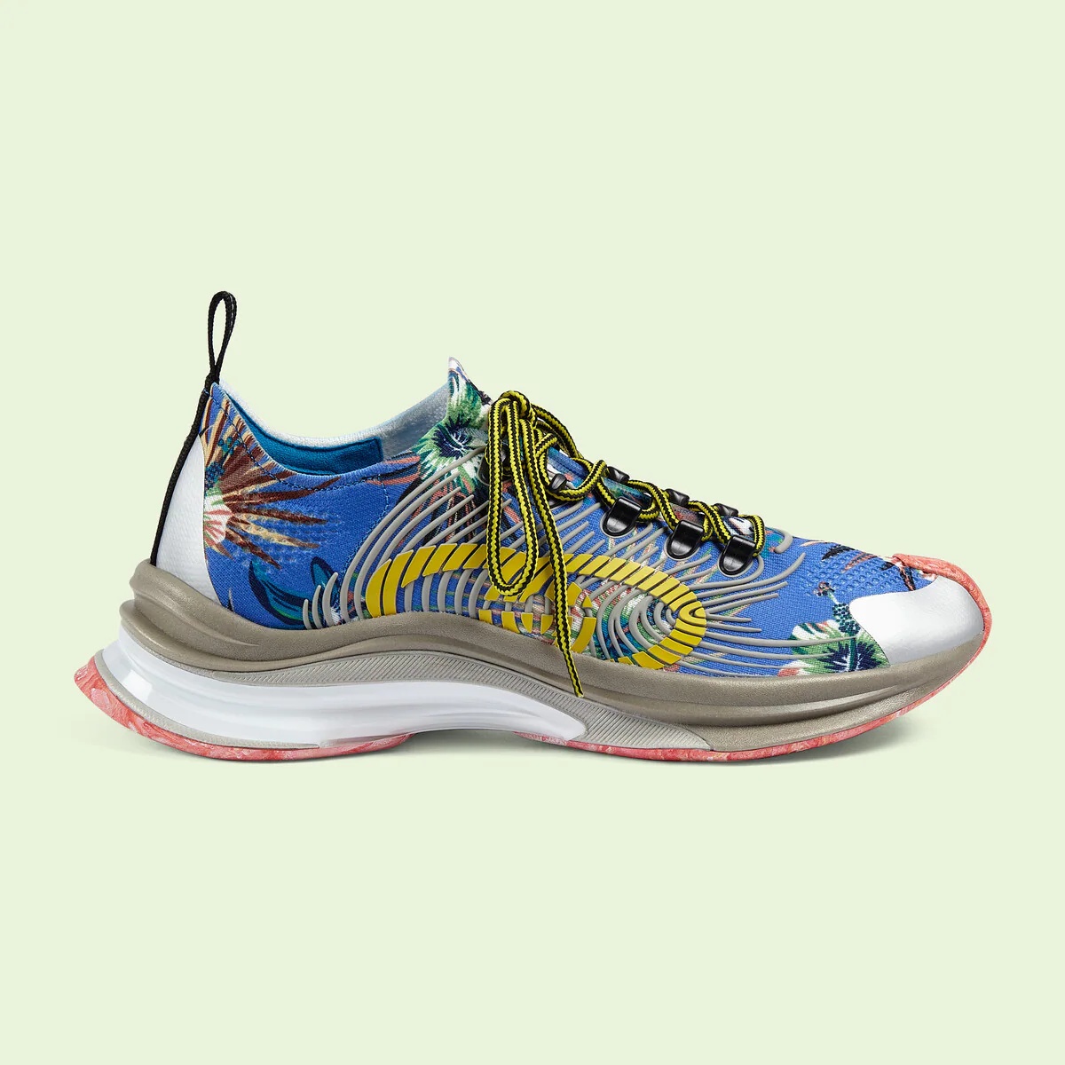 Men's Gucci Run floral sneaker - 1