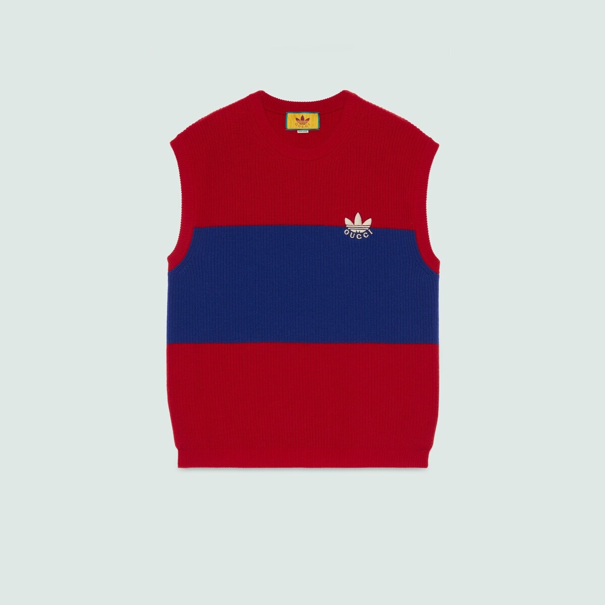 adidas x Gucci wool vest - 1