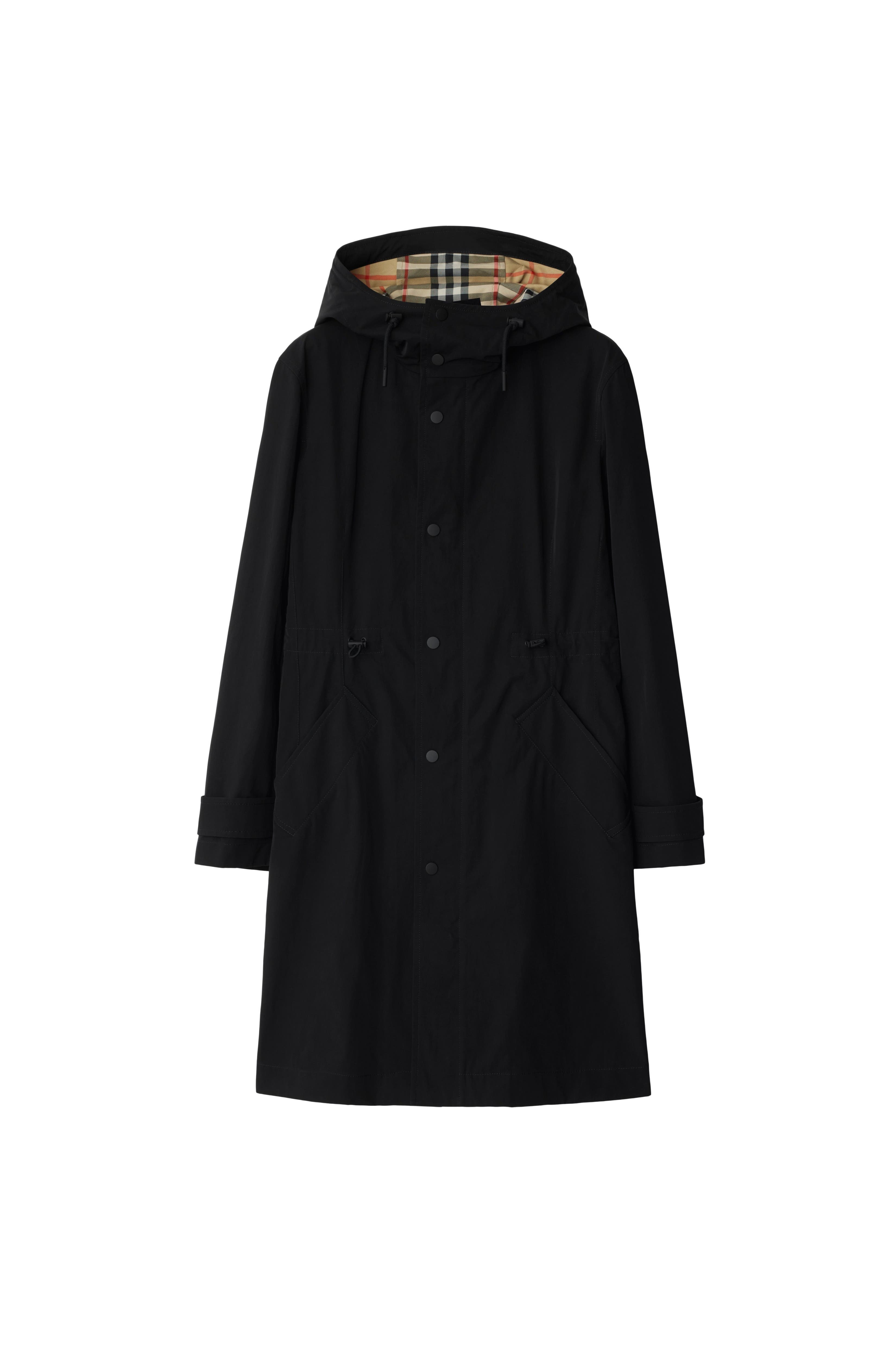 burberry Nylon Cotton Parka in Black at Nordstrom - 2