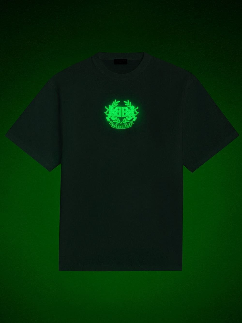 glow-in-the dark logo T-shirt - 6