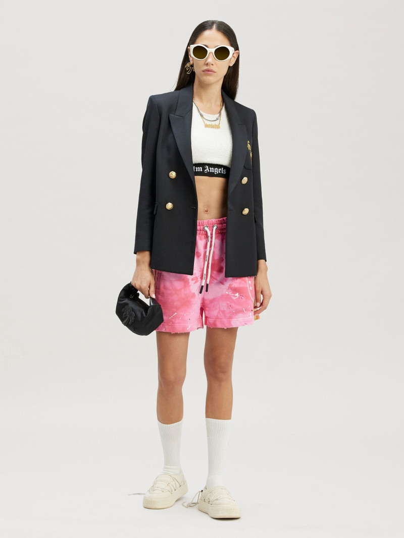 Palm Angels Tiedye College Sweatshorts outlook