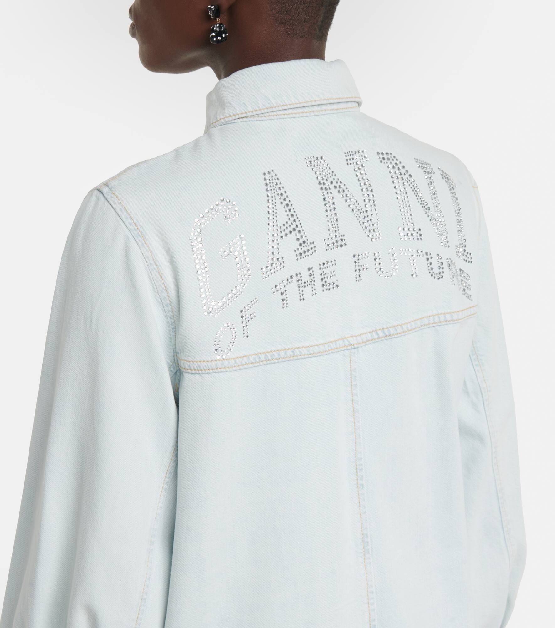 Future logo denim shirt - 6