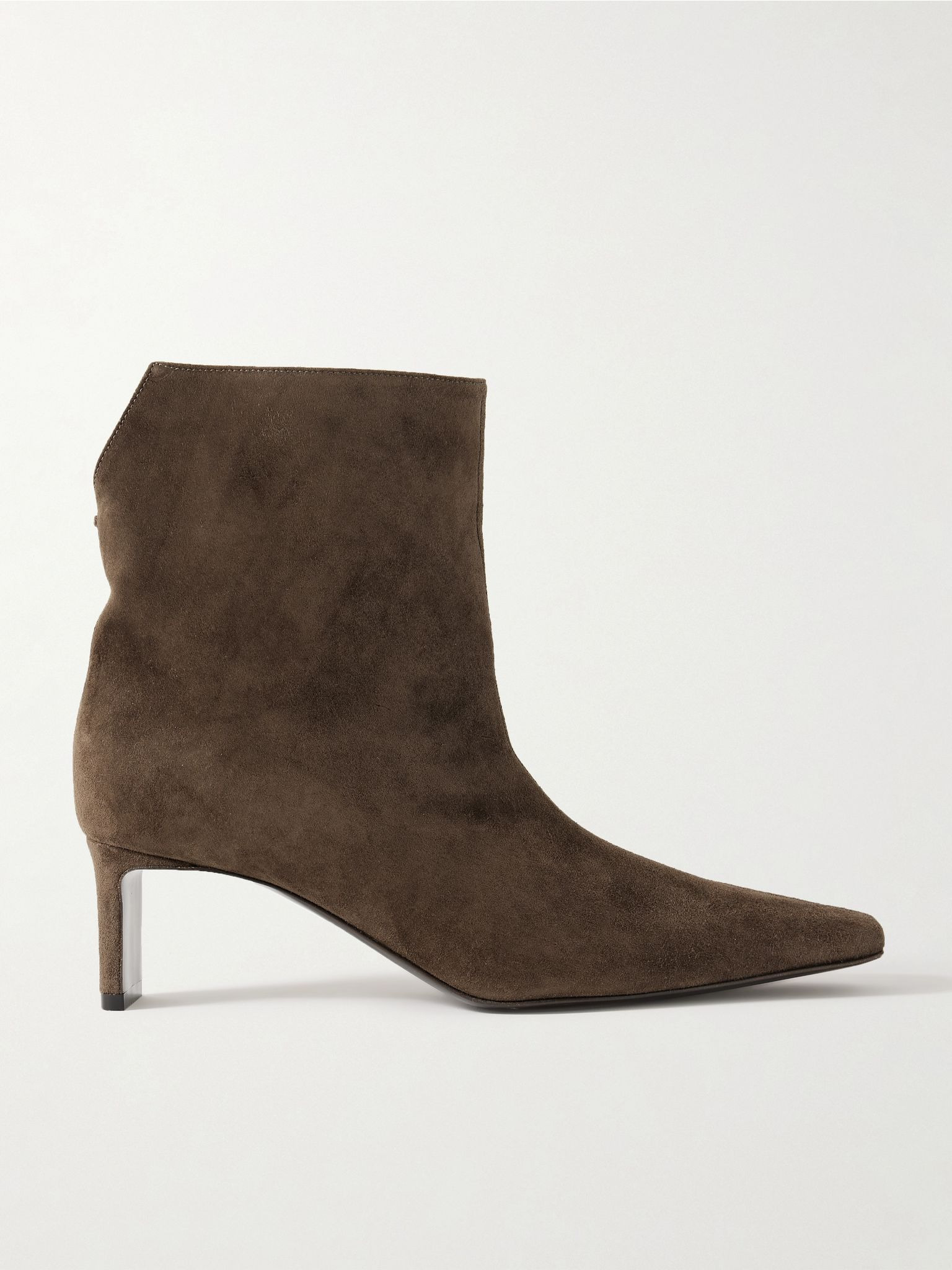 Ona suede ankle boots Chocolate - 1