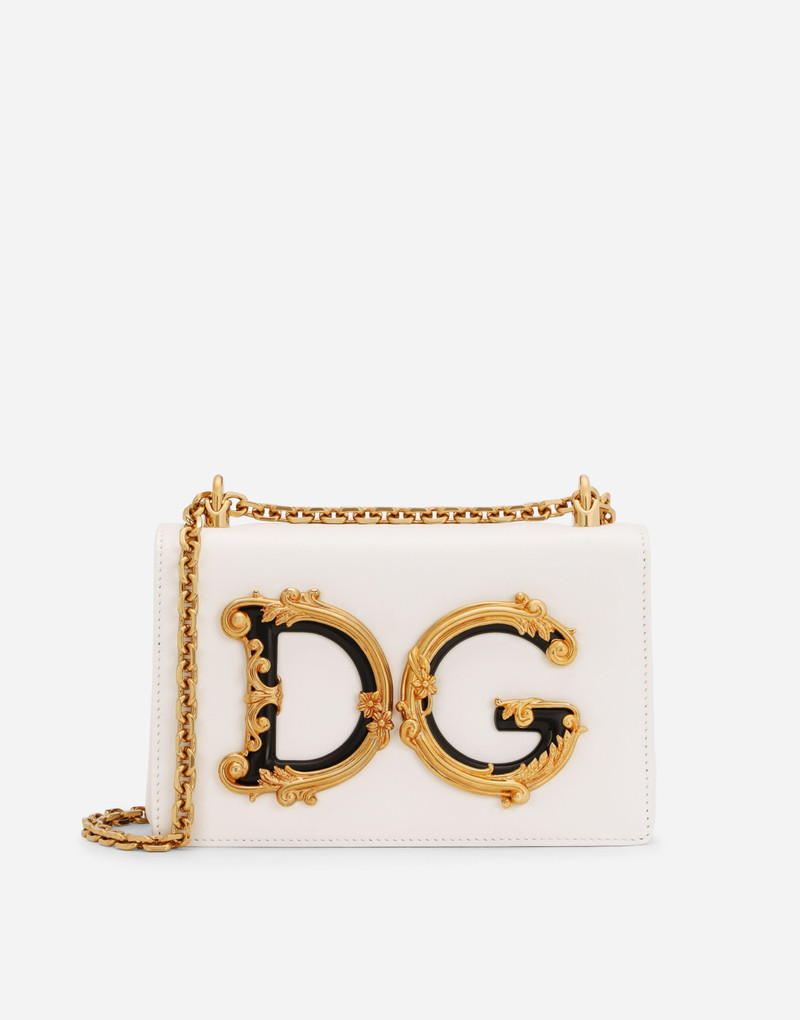 Nappa leather DG Girls shoulder bag 1