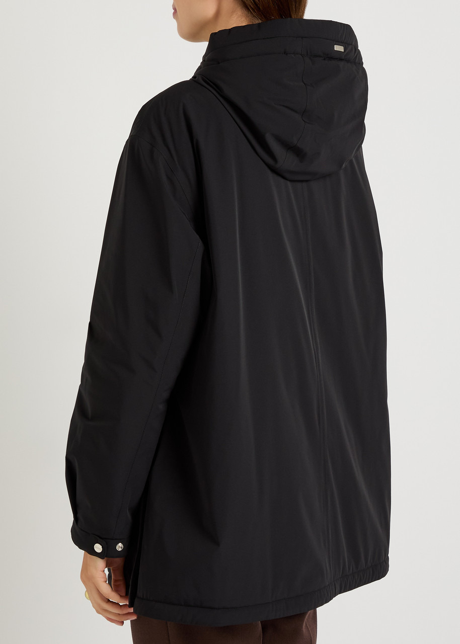 Herno Hooded Belted Shell Jacket - 3