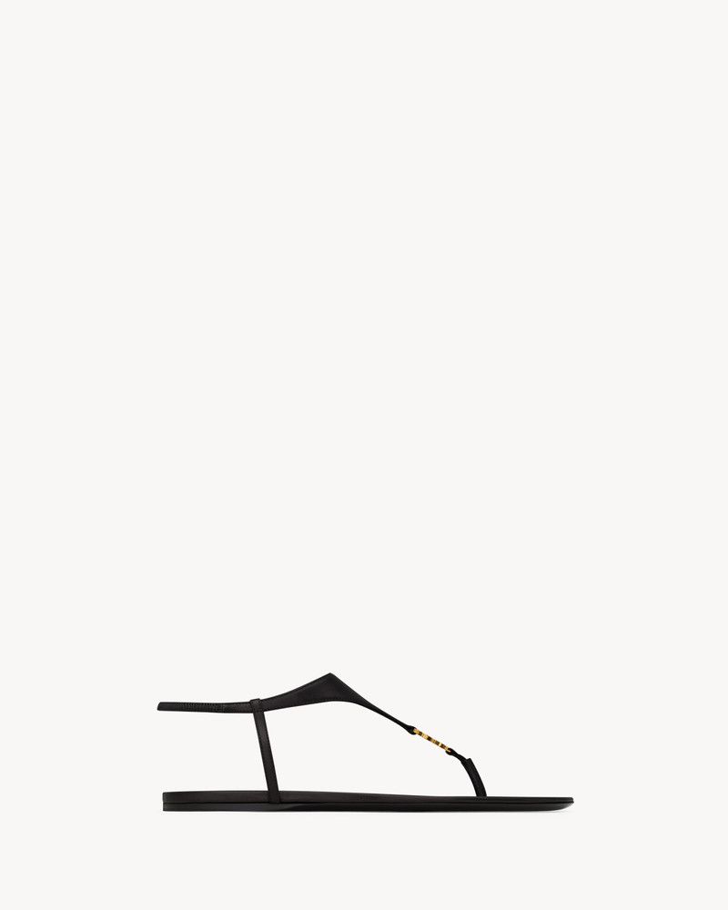 CASSANDRA SANDALS IN SMOOTH LEATHER - 1