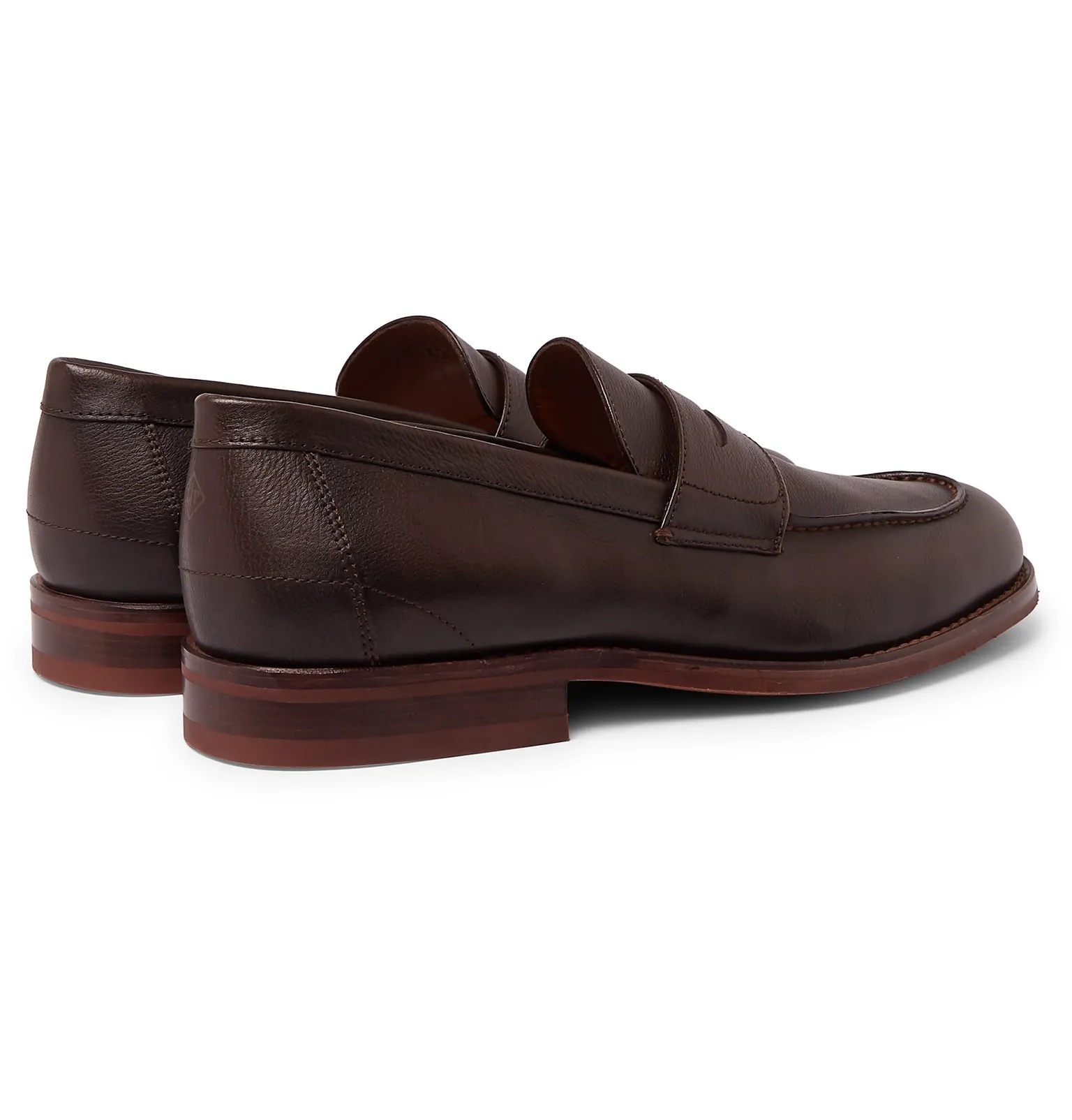 City Life Full-Grain Leather Loafers - 6