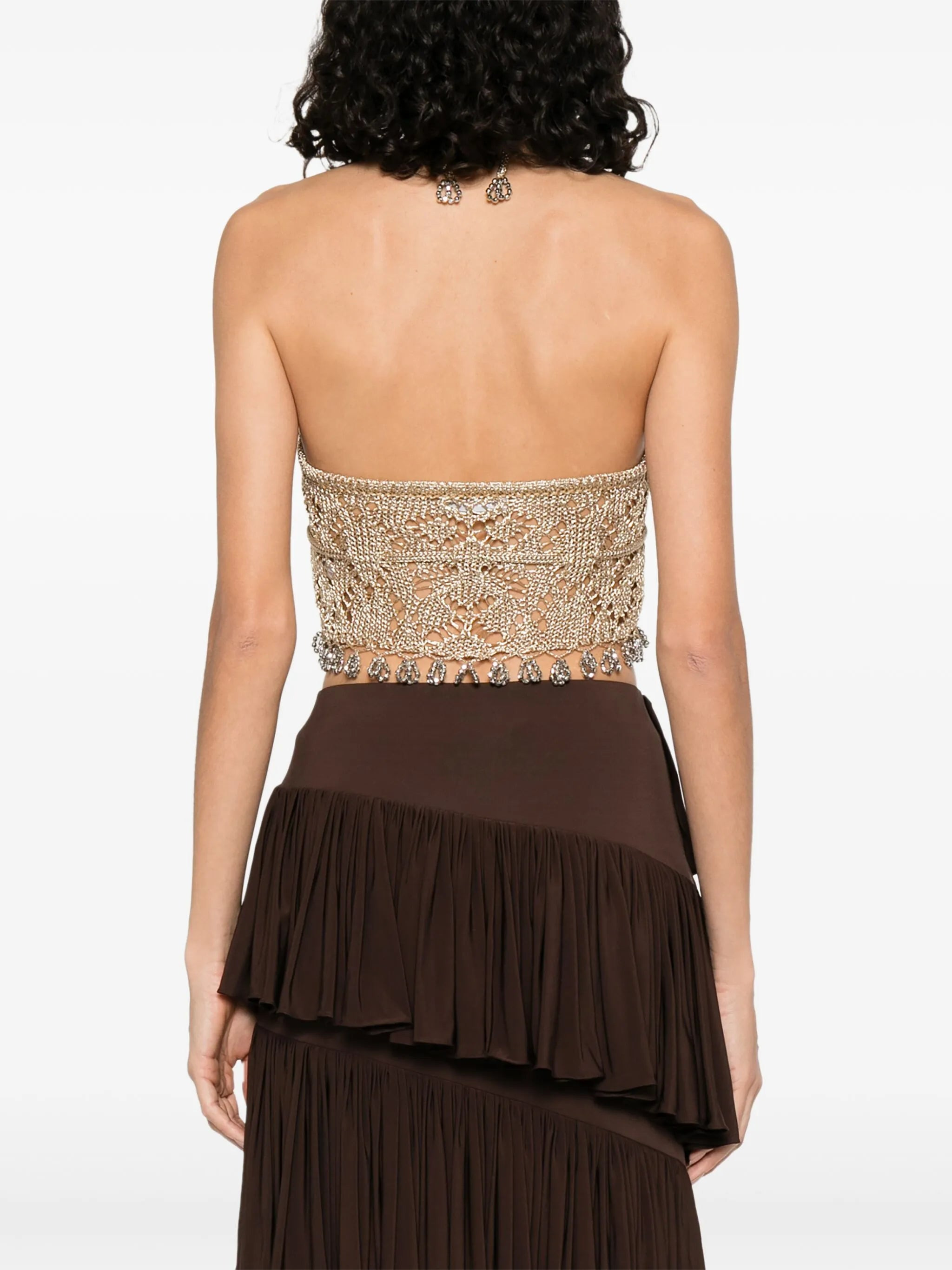 open-knit top - 4