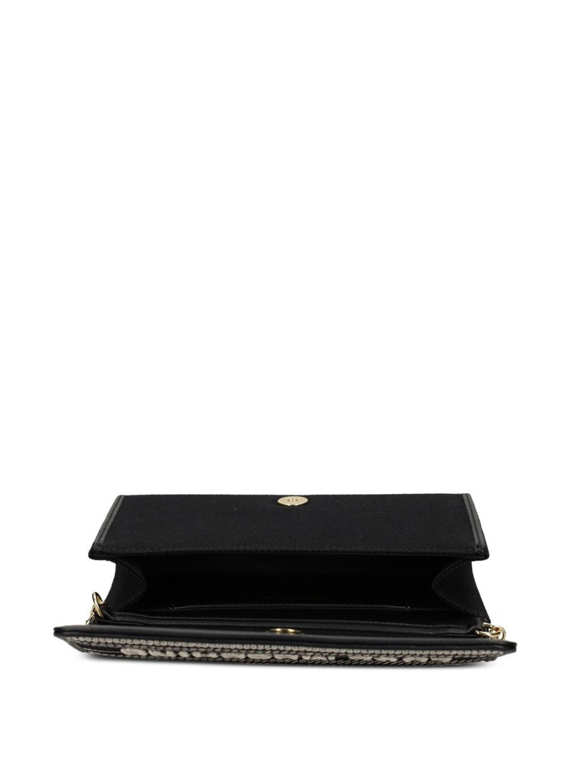 logo-embroidered crossbody bag 6