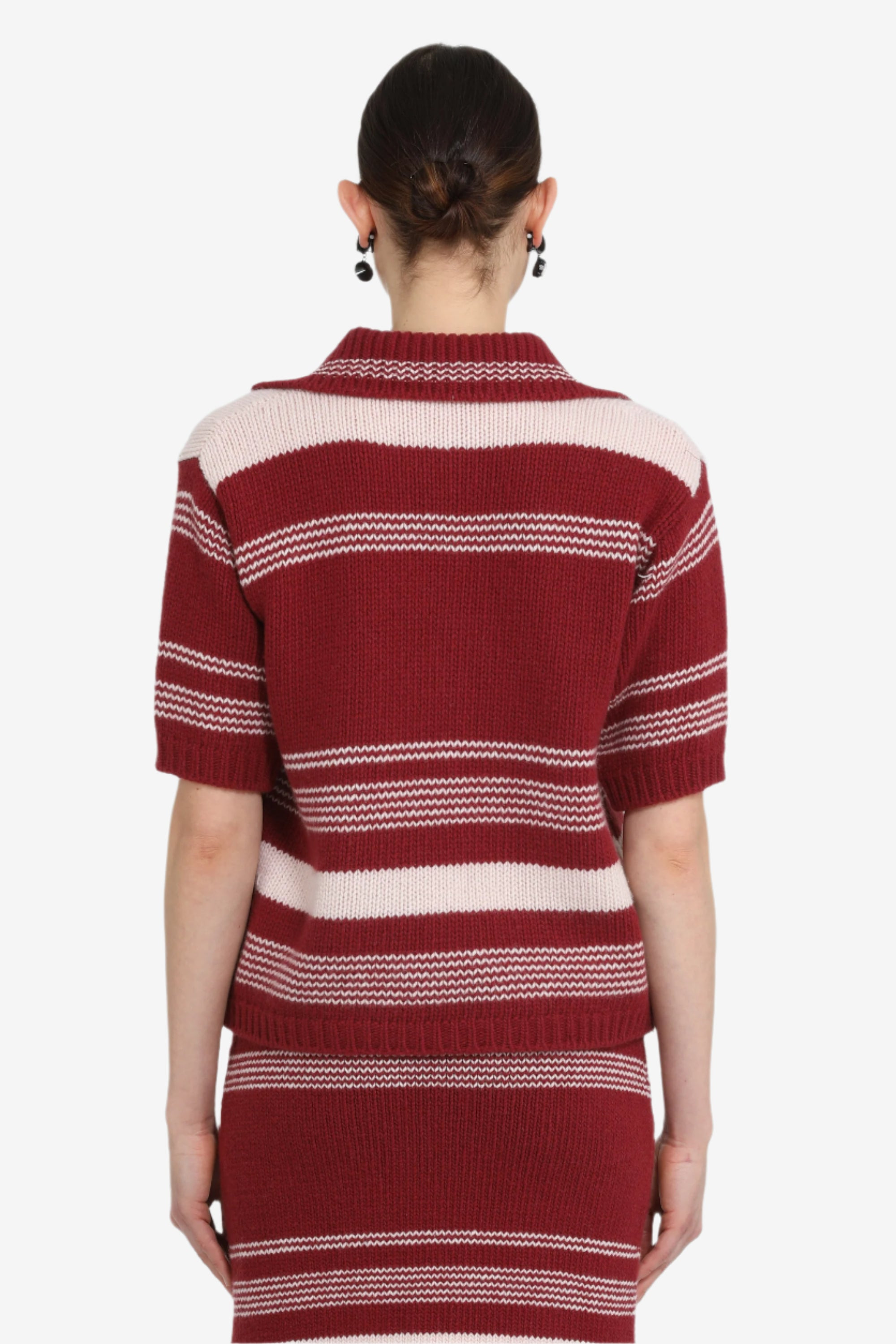 SHORT-SLEEVED STRIPED POLO SHIRT - 2