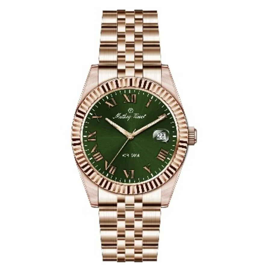 Mathey-Tissot Quartz Dark Green Dial Ladies Watch H250955B-D - 1