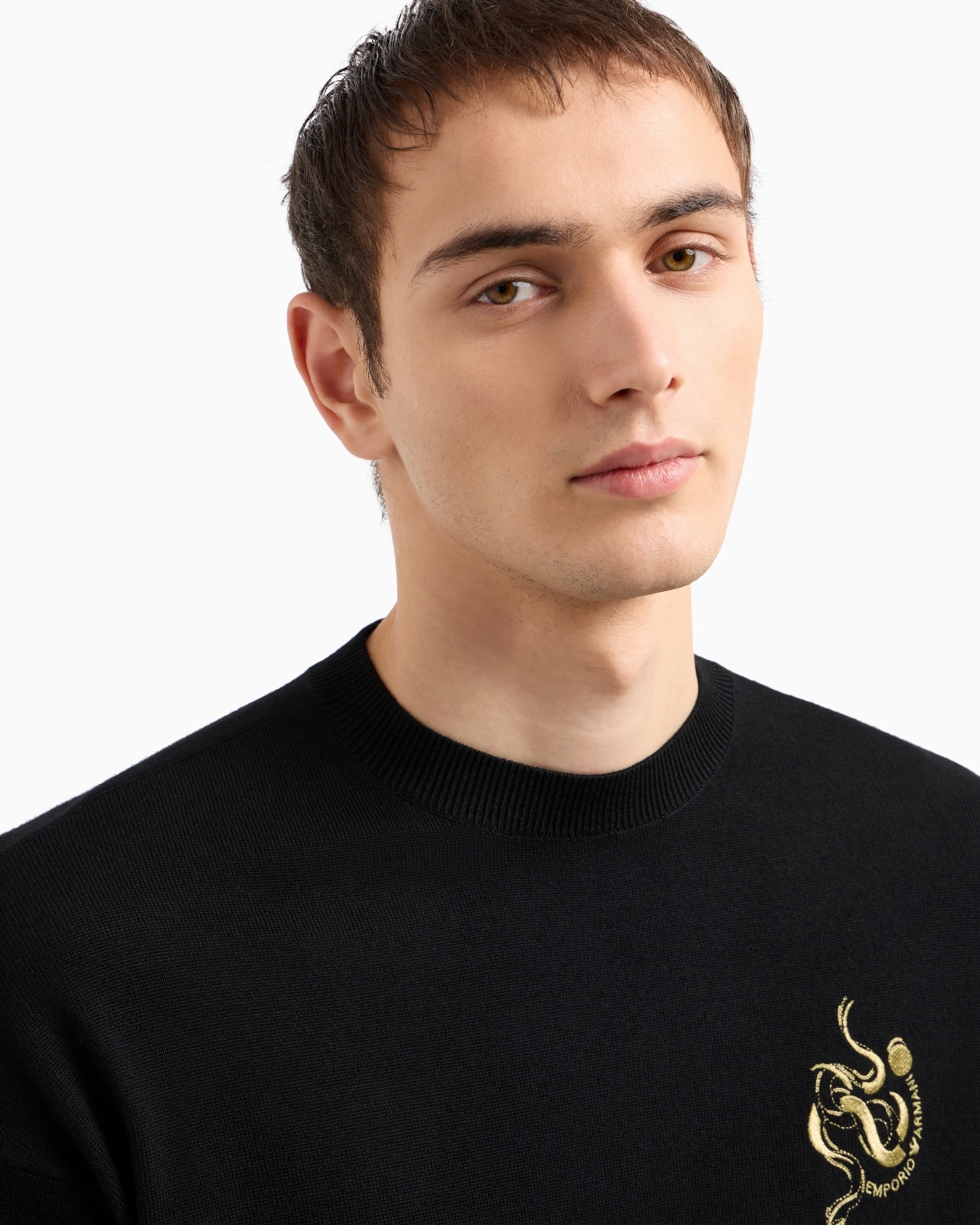 SMOOTH VIRGIN-WOOL JUMPER WITH LUNAR NEW YEAR EMBROIDERY - 5