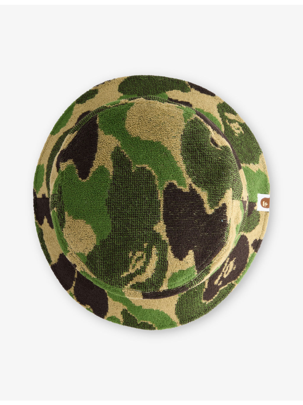 Camo Terry Cotton-Blend Bucket Hat - 4