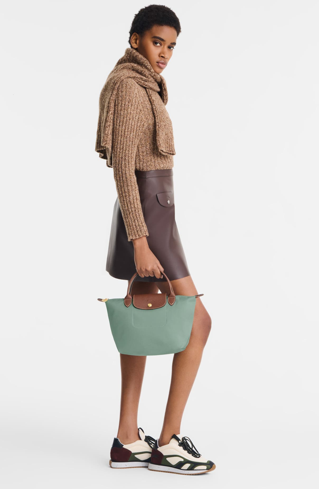 Longchamp Small Le Pliage Original Top Handle Bag in Celadon at Nordstrom - 2