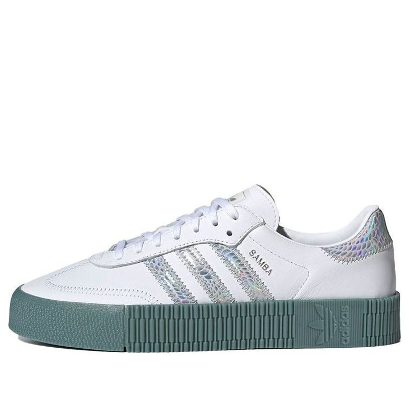 (WMNS) adidas originals Sambarose 'White Blue' FX6274 - 1