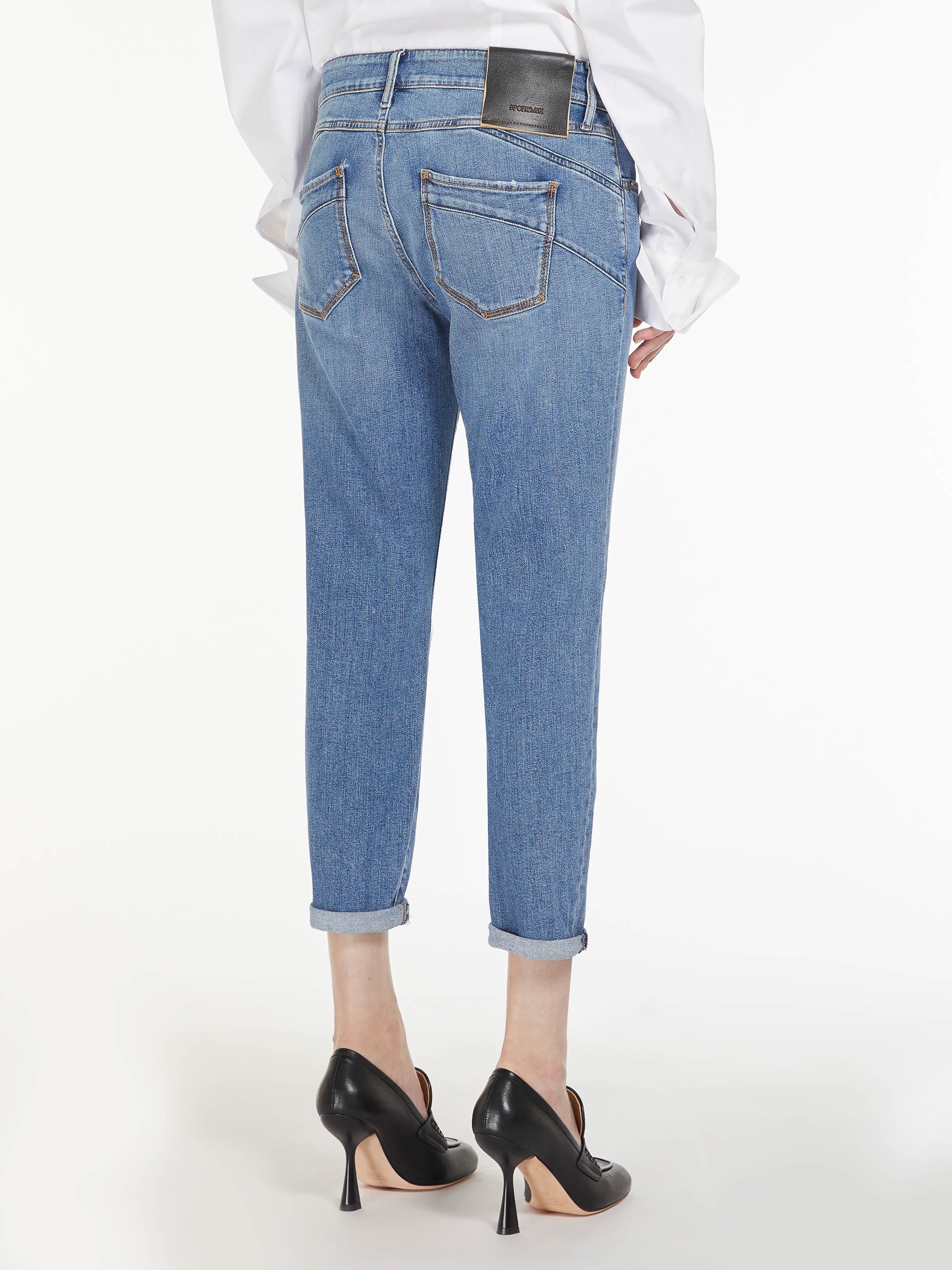 ABBA Low-rise cigarette jeans - 4