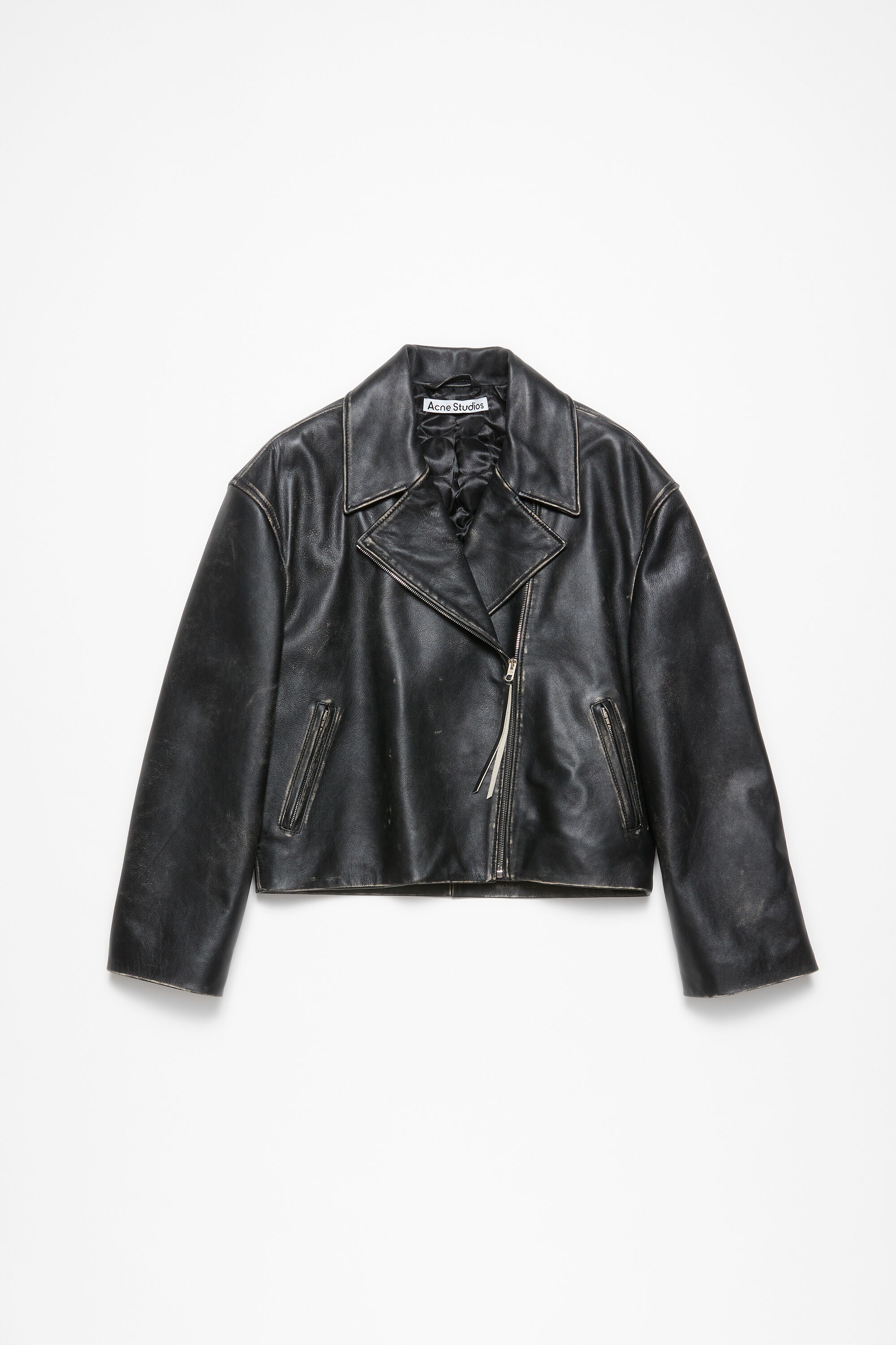 Leather jacket - Black - 6