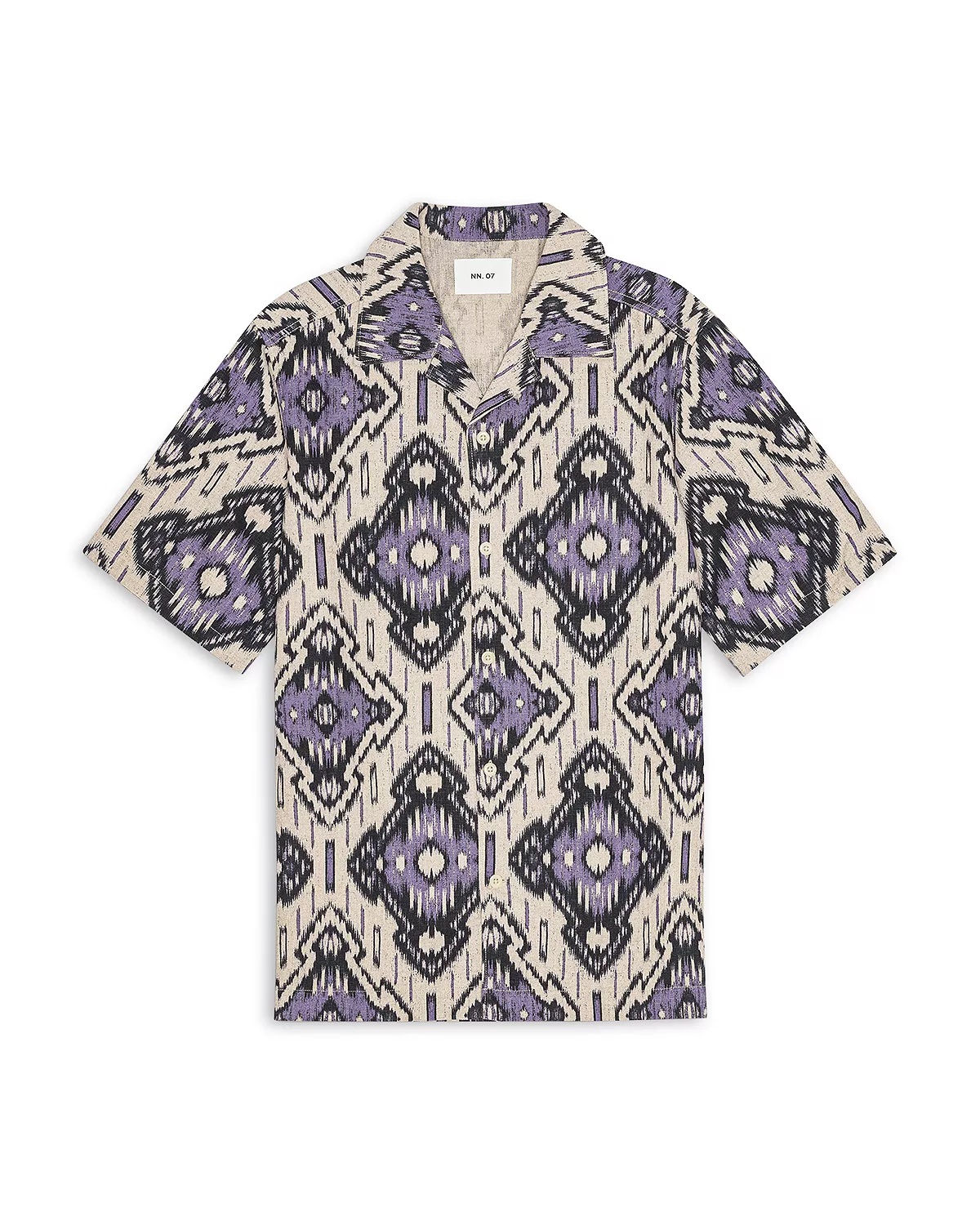 Julio Printed Camp Shirt - 6