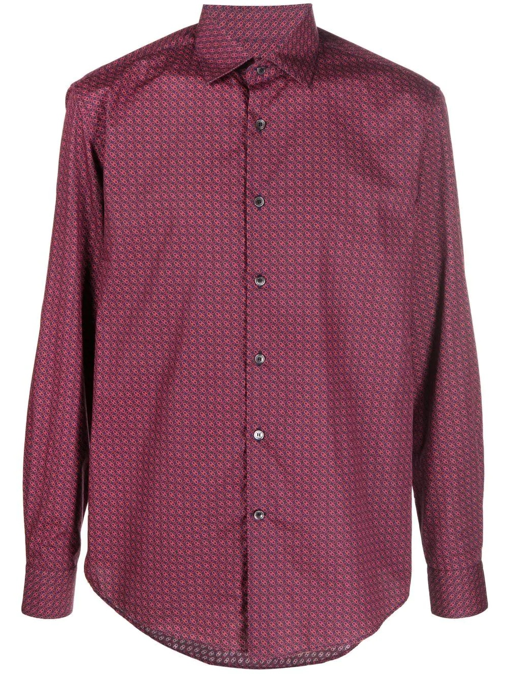 Gancini-print shirt - 1