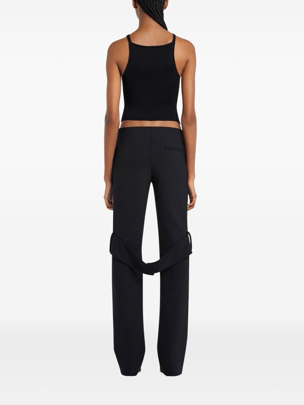 pointy-hem tank top - 4