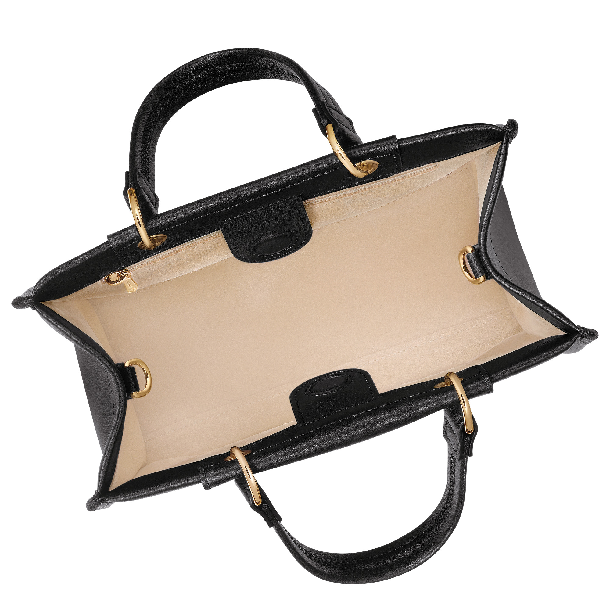 Cabas Longchamp S Handbag Black - Leather - 5