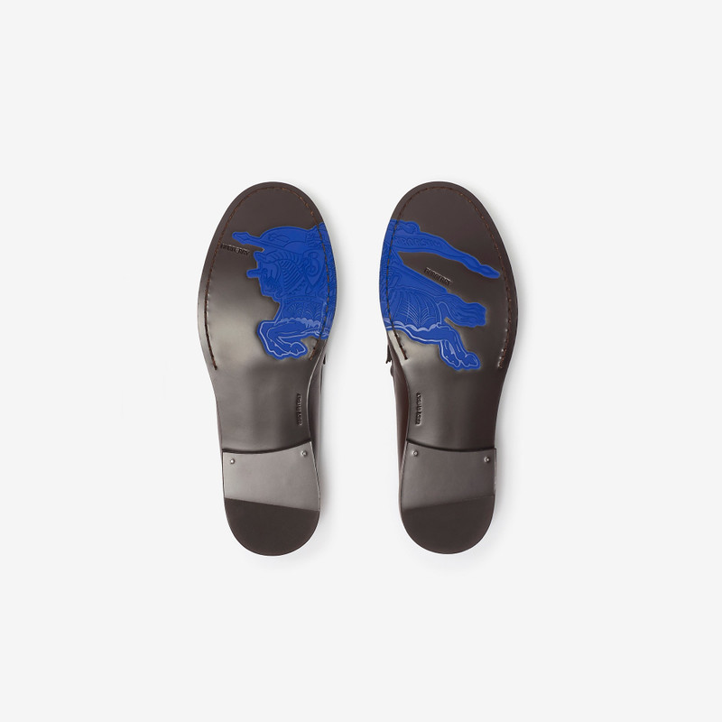 Leather Cadet Loafers 5
