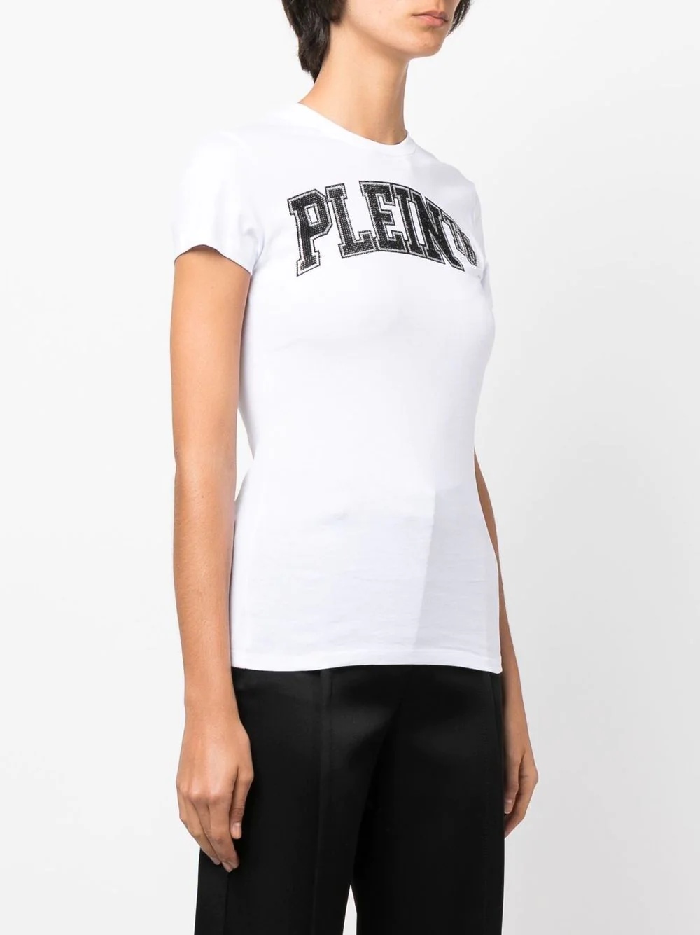 Sexy Pure Crystal embellished T-shirt - 3