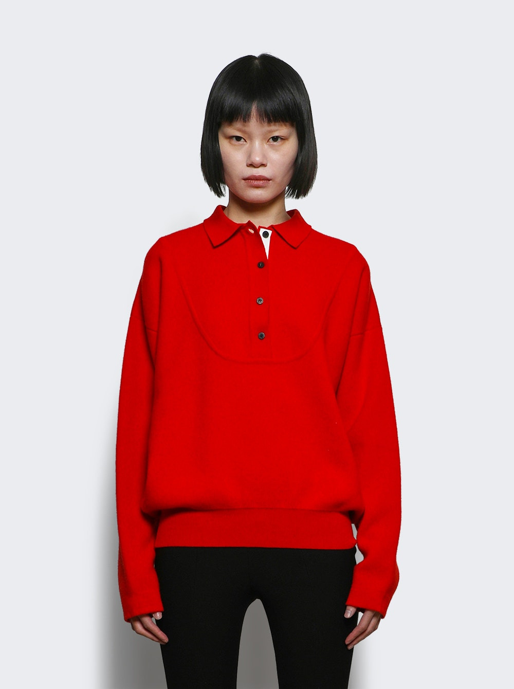 Polo Sweater Red - 3