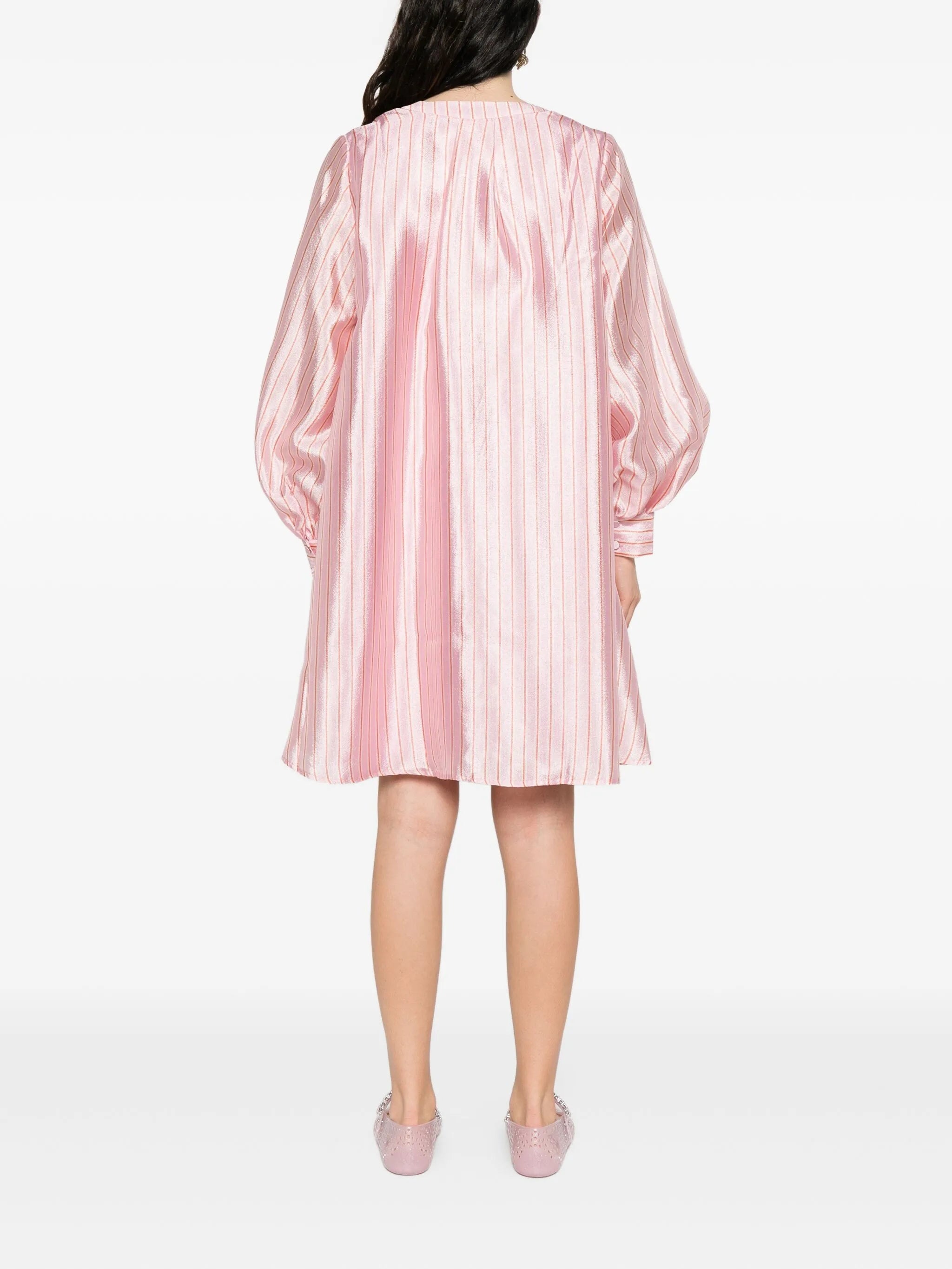 Stine Goya Yorando Stripe V-neck Dress - 2