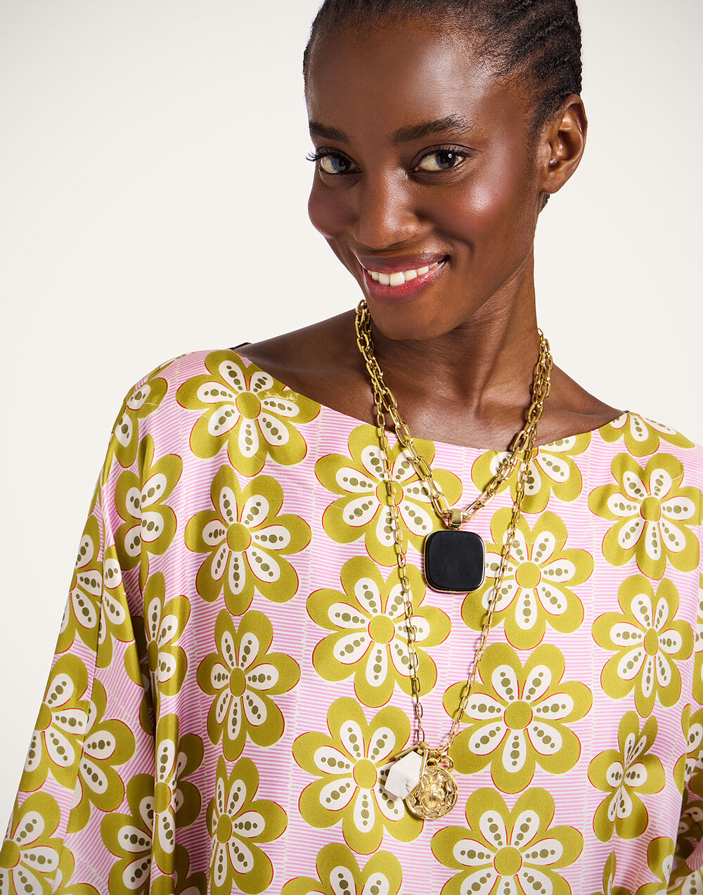 Muumuu Dress Round Neck - 8