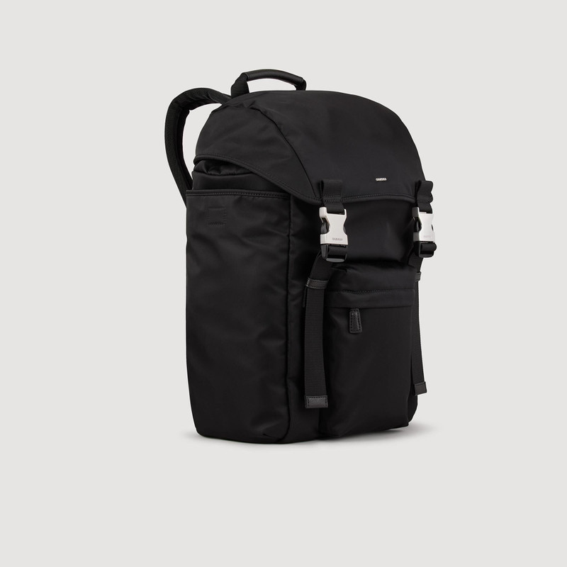 Sandro RECYCLED LEATHER BACKPACK outlook