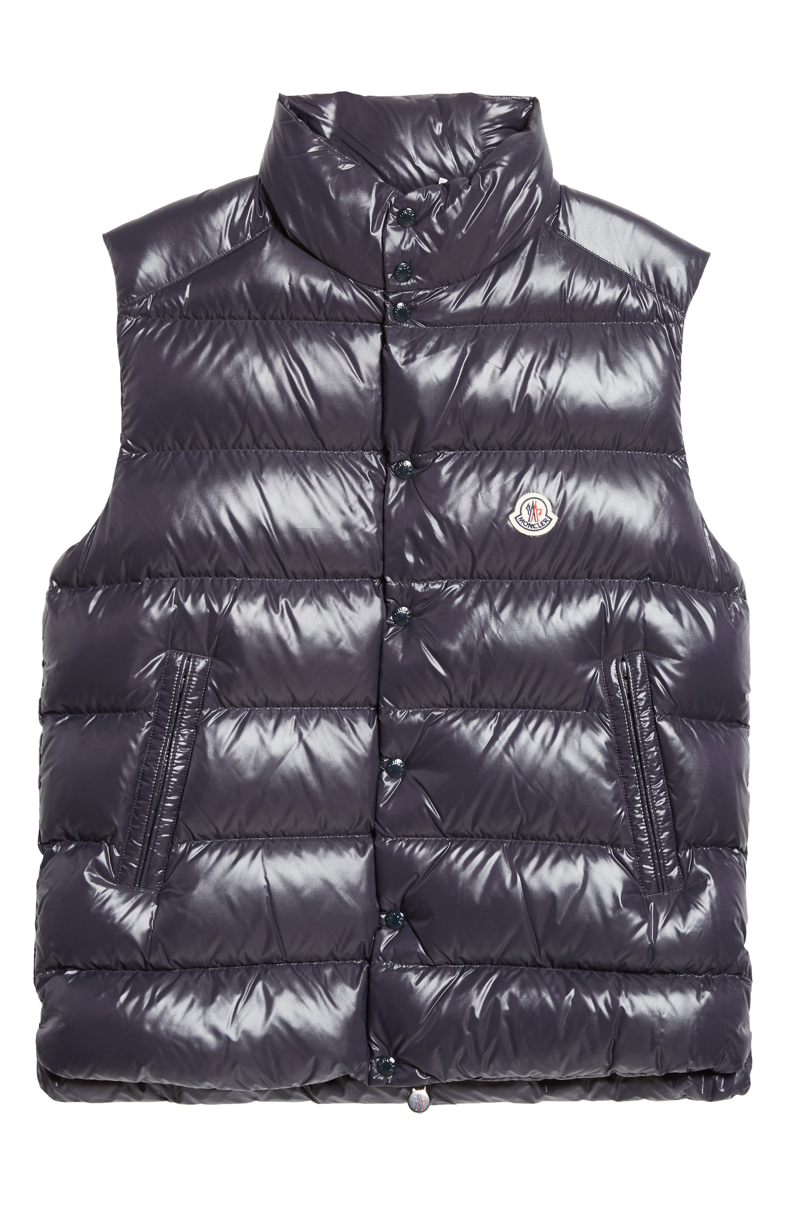 Moncler Tibb Down Puffer Vest in Navy Blue at Nordstrom - 7