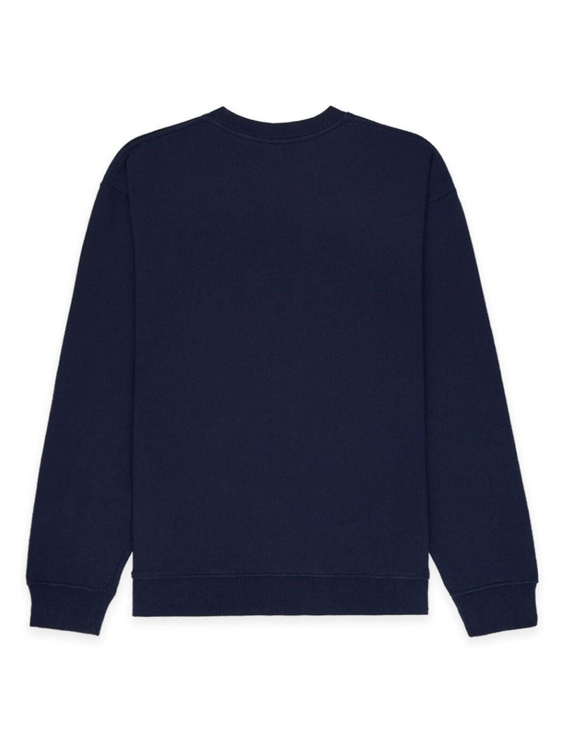 Sporty & Rich text-print cotton sweatshirt outlook