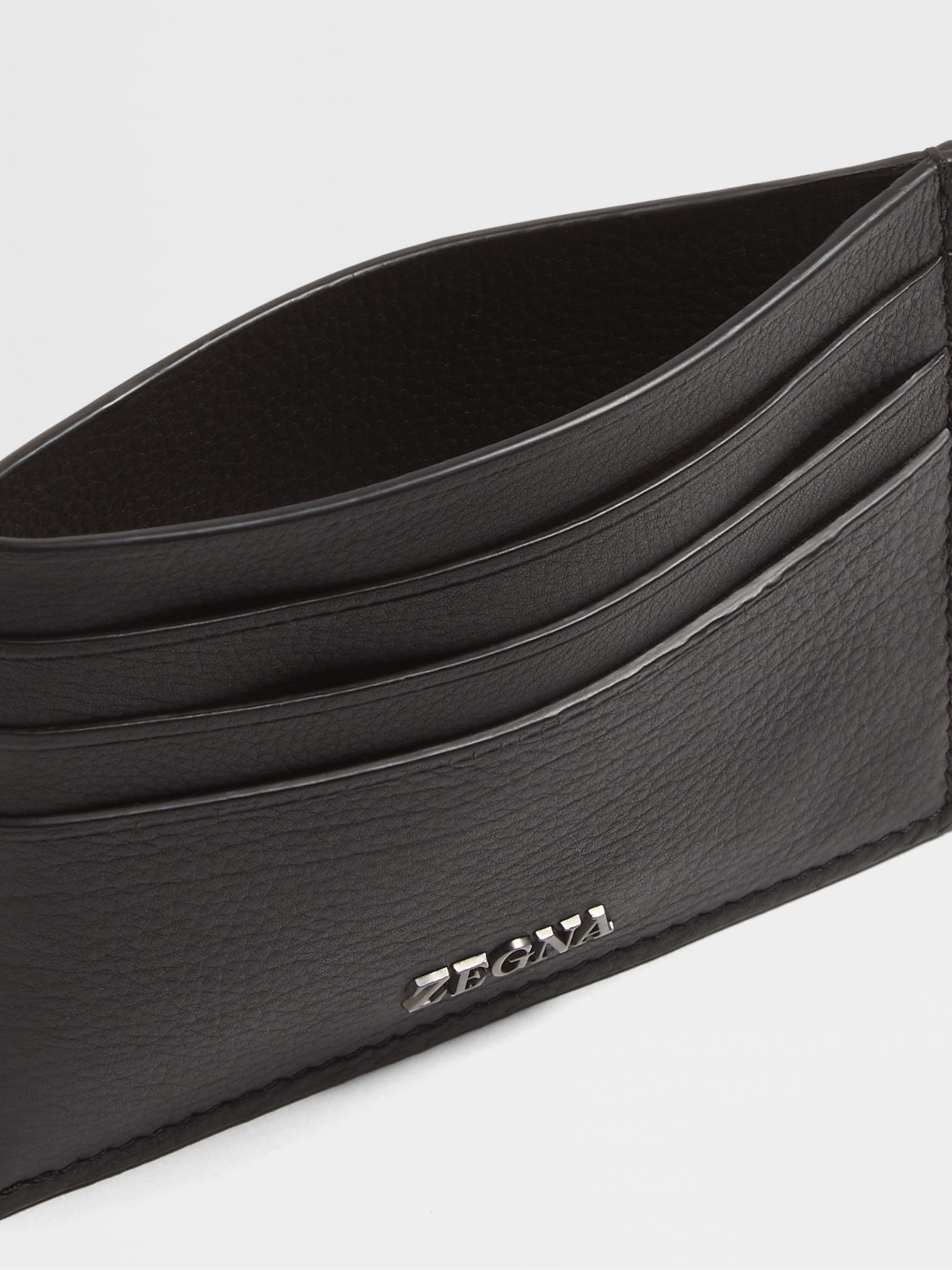 DARK BROWN SECONDSKIN CARD CASE - 2