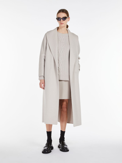 Max Mara GINNY Cable-knit wool and cashmere sweater outlook