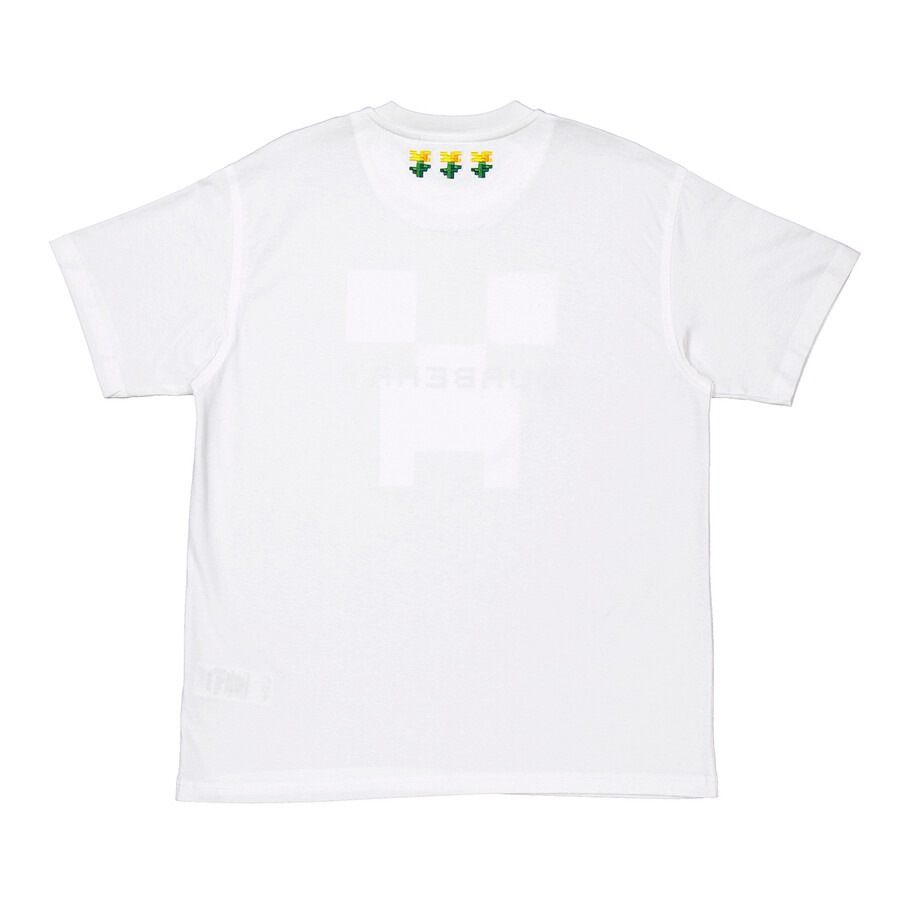 Burberry x Minecraft Logo Print Cotton Oversized T-shirt - 7