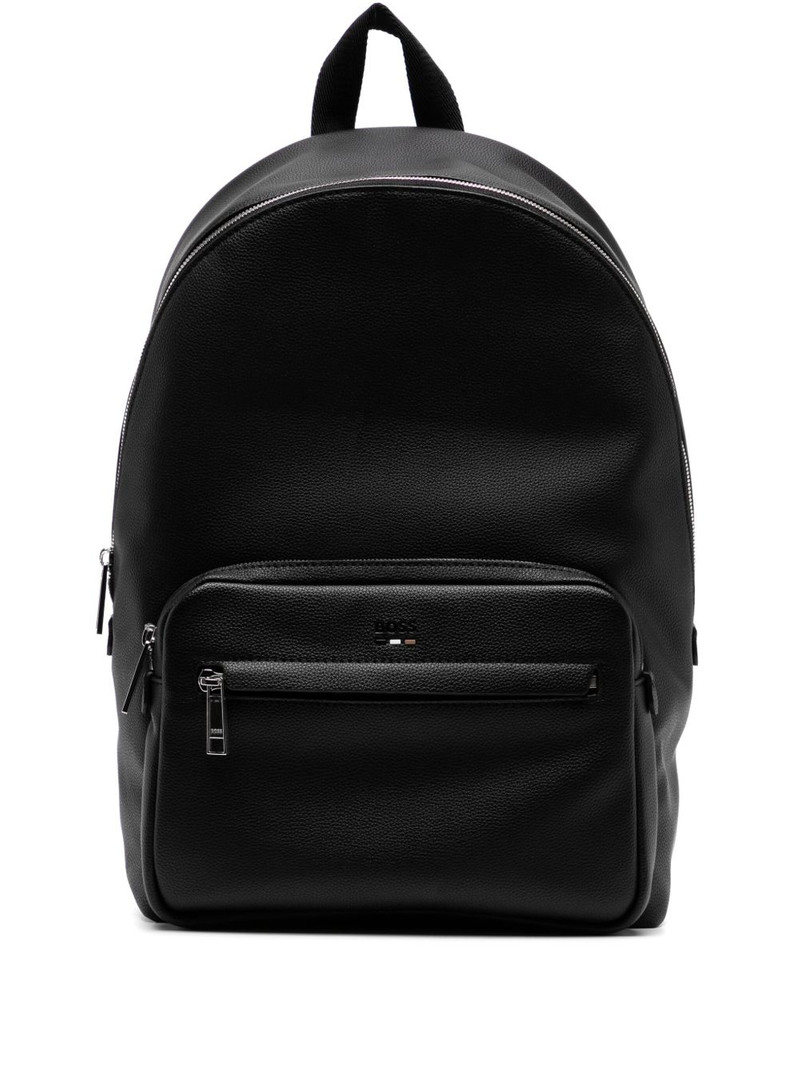 debossed-logo backpack 1