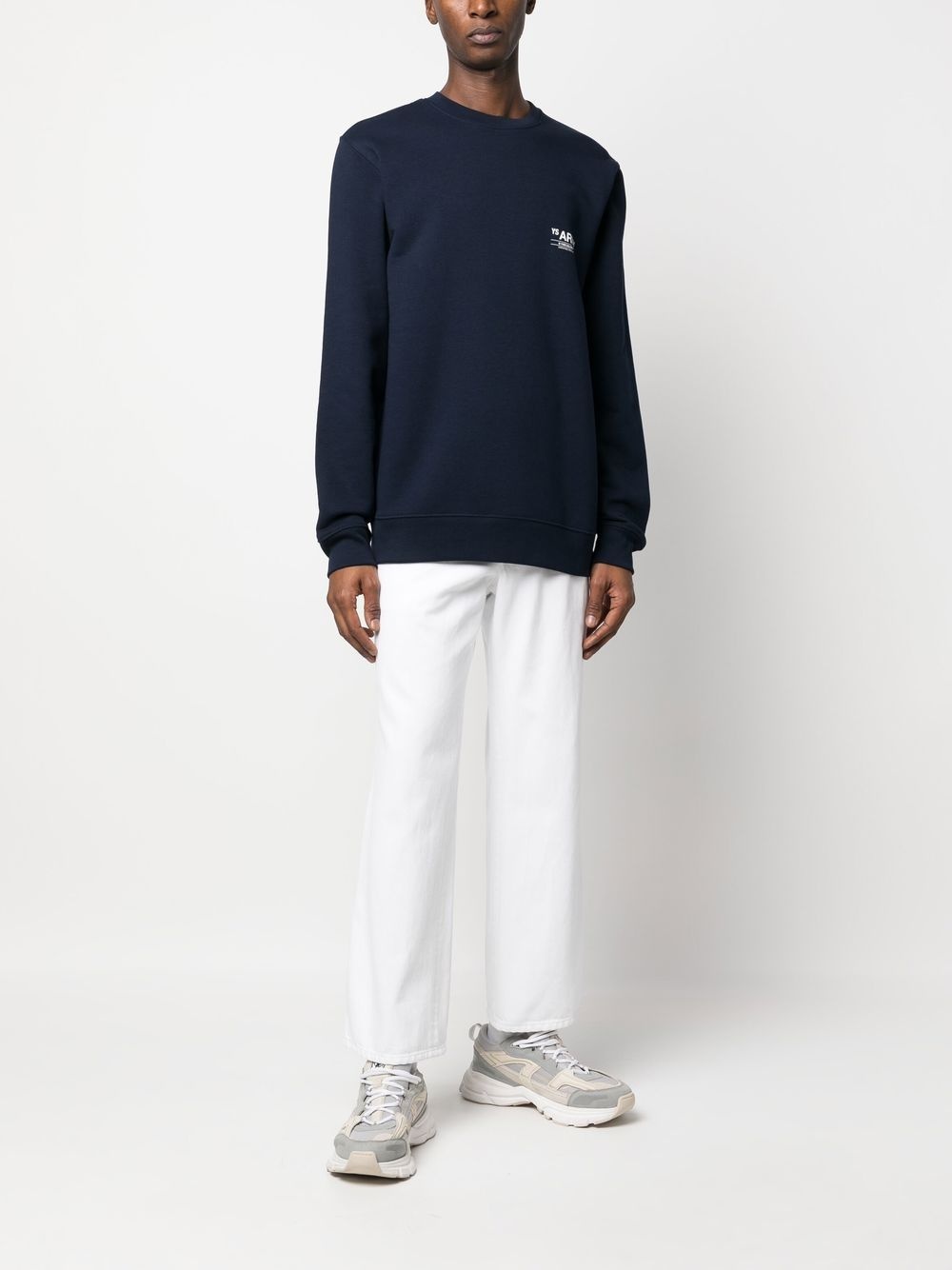 organic-cotton-blend sweatshirt - 2