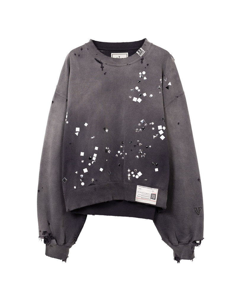 Sun Faded Like Embellished Sweatshirt 24