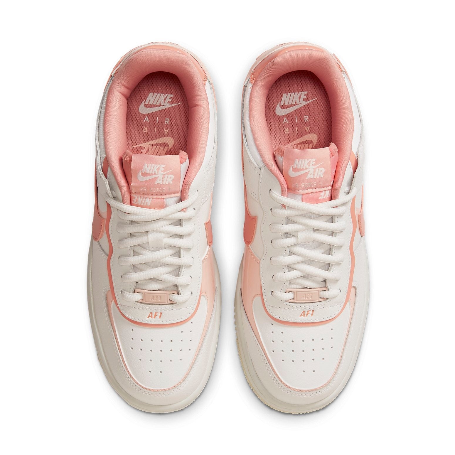 (WMNS) Nike Air Force 1 Shadow 'White Coral Pink' CJ1641-101 - 4