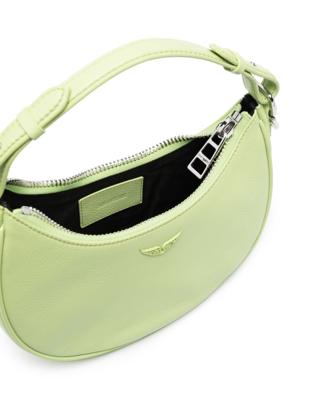 curved-body logo-plaque tote bag - 5